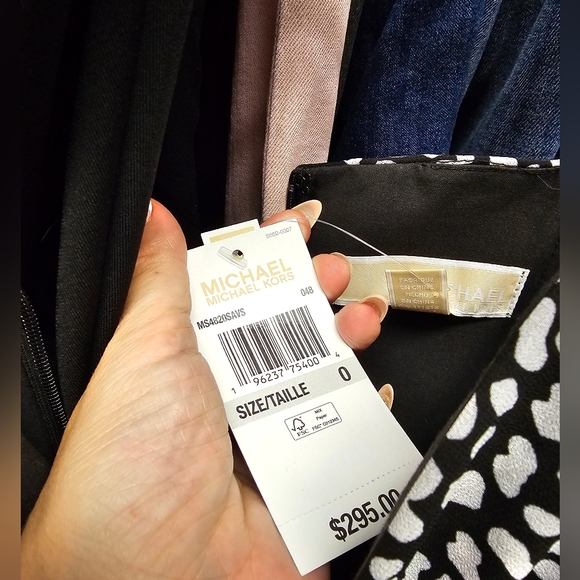 NWT Michael Kors leopard 🐆 print dress XS (Size 0) - Picture 5 of 6